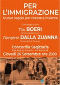 [PER L’IMMIGRAZIONE - Nuove regole per crescere insieme]