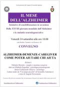 [Alzheimer - Demenze - Caregiver]