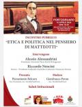 [«ETICA E POLITICA NEL PENSIERO DI MATTEOTTI»]