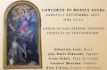 [Concerto di musica sacra]