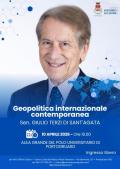 [Geopolitica internazionale contemporanea]