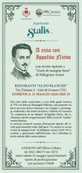[Aspettando Stalis... A cena con Ippolito Nievo ]