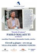 [Parole d'Autore - incontro con Paolo Malaguti]