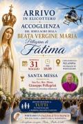 [ACCOGLIENZA DEL SIMULACRO DELLA BEATA VERGINE MARIA Pellegrina di Fatima]
