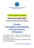 [Conferenza Stampa sulla situazione del CAS di via San Giacomo ]