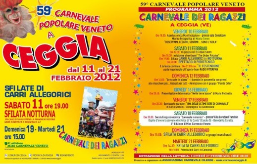 [59° Carnevale Popolare Veneto a Ceggia - Il Carnevale dei Ragazzi]