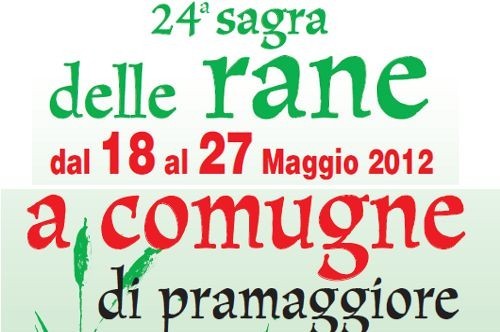 [24ª edizione Sagra delle Rane - Programma SAGRA DELLE RANE]