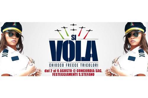 [Chiosco Frecce Tricolori - Programma serate dal 2 al 6 agosto]
