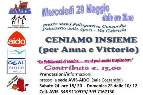 [CENIAMO INSIEME per Anna e Vittorio - CENIAMO INSIEME per Anna e Vittorio]