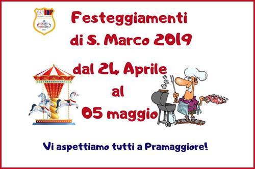 [Festeggiamenti di S. Marco 2019 - Programma]