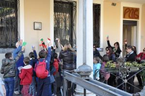 [Studenti al laboratorio di Pasquale Luongo 