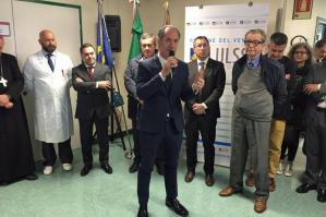 [Inaugurata l'Oncologia di Portogruaro. Zaia: “Quest'estate riapriremo Ostetricia”]