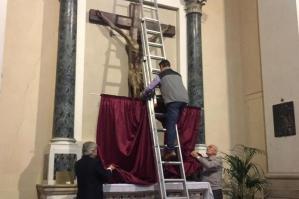 [Inaugurato ieri il restauro del Crocifisso in Duomo]