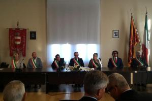 [Conferimento della cittadinanza onoraria al cardinale Celso Costantini]