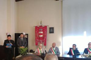 [Conferimento della cittadinanza onoraria al cardinale Celso Costantini]