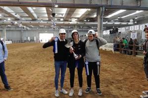 [Tre ragazzi dell'ISIS Da Vinci di Portogruaro primi classificati alla Gara di presentazione delle Razze Equine Italiane a Verona]
