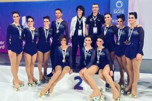 [Pattinaggio Artistico, argento mondiale per la Division Portogruaro]