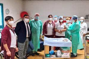 [Ulss4: vaccinazioni Covid-19 a pieno regime in ospedale e nelle case di riposo]