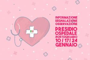 [PD: presidi d’ascolto dei disagi dei cittadini all’ospedale di Portogruaro]