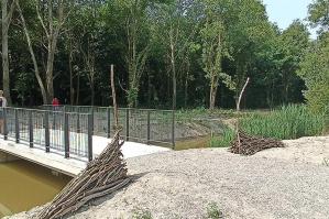 [Inauguranto il nuovo ponte pedonale al Bosco delle Lame]