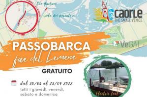[Caorle: nuovo passobarca alla foce del Lemene]