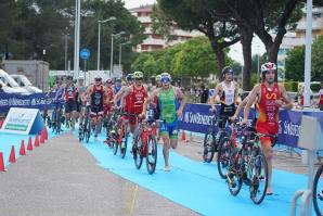 [Sopralluogo a Caorle degli organizzatori in vista degli Europei di Duathlon 2023 ]