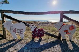 [Faro di Bibione: dodici scuole di S. Michele e Portogruaro danno vita al presepe di sagome]