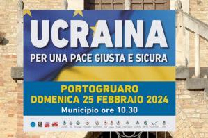[Domani a Portogruaro la manifestazione pro Ucraina “Per una pace giusta e sicura”]