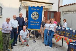 [Importante service Rotary di Portogruaro per la solidarietà]