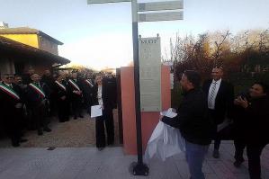 [Dedicata a Ottorino Fava la nuova piazza di Fratta]