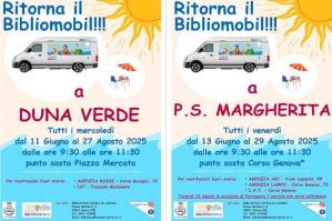 [Bibliomobil: libri sotto l’ombrellone]