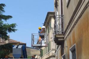 [A Portogruaro continuano i lavori di miglioramento del decoro della qualità urbana del centro]