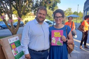 [Grande interesse per la presentazione del libro illustrato per bambini “Storia di una cellula impazzita” di Elisa Sommavilla]