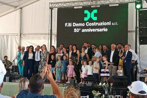 [Grande festa per i 50 anni della F.lli Demo Costruzioni]