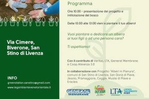 [Nasce il nuovo Bosco di Biverone grazie a Legambiente e alla donazione di Flaviana Meda]