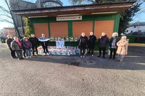 [Solidarietà e Territorio: L’Associazione Culturale “Trepuntozero Antonio Venturin” dona 45 confezioni di spesa solidale alla Caritas.]
