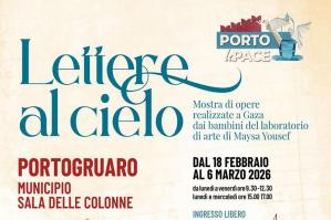 [Portogruaro ospita due mostre che raccontano la guerra a Gaza: continua il programma della rassegna “Porto... la pace”]