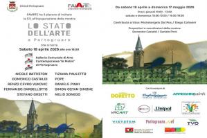 [Sabato 18 aprile apertura di “LO STATO DELL’ARTE a Portogruaro”]