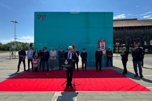 [Portogruaro dedica una targa a Mirca Bergamo, Agente della Polfer]