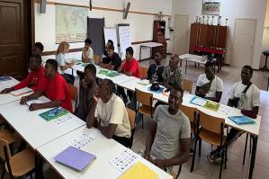 [Noi Migranti ospite del Lions Club di Portogruaro. Portogruaro? Una città di migranti.]