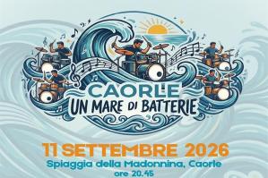 [Aperte le iscrizioni per “Un Mare di Batterie”: la spiaggia di Caorle si trasforma in un palcoscenico a cielo aperto]