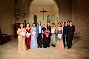 [A Palazzo dal Moro il concerto finale della Masterclass di Canto di Luciana D'Intino con i giovani talenti internazionali della lirica ]