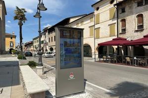 [Ricollocazione del totem informativo-turistico nel centro storico di Portogruaro]