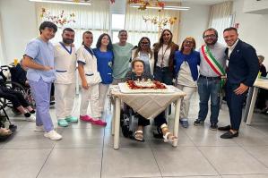 [Compleanno speciale in RSA San Sebastiano di Cinto Caomaggiore: la signora Rita Geronutti compie 103 anni]