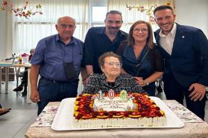 [Compleanno speciale in RSA San Sebastiano di Cinto Caomaggiore: la signora Rita Geronutti compie 103 anni]